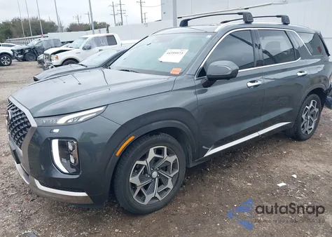 2022 Hyundai Palisade Calligraphy z USA, uszkodzony, nr VIN KM8R7DHE9NU402492